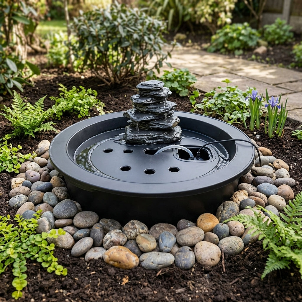 61cm Round Reservoir with 90 Litre Capacity and Lid Set